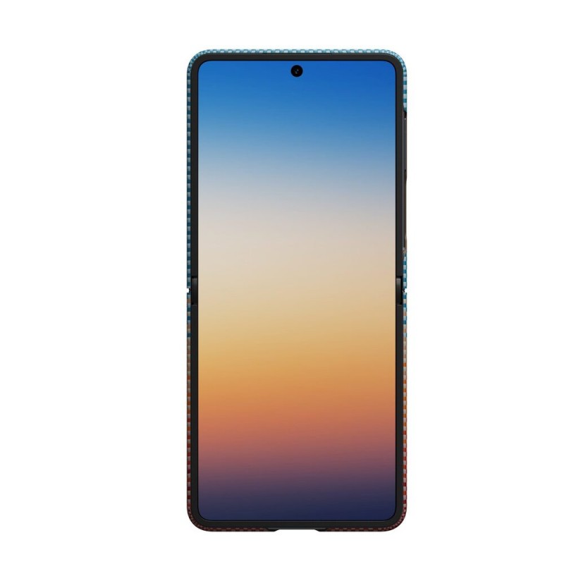 Оригинален кейс Pitaka Edge Case Sunset за Samsung Galaxy Z Flip8, кафяв