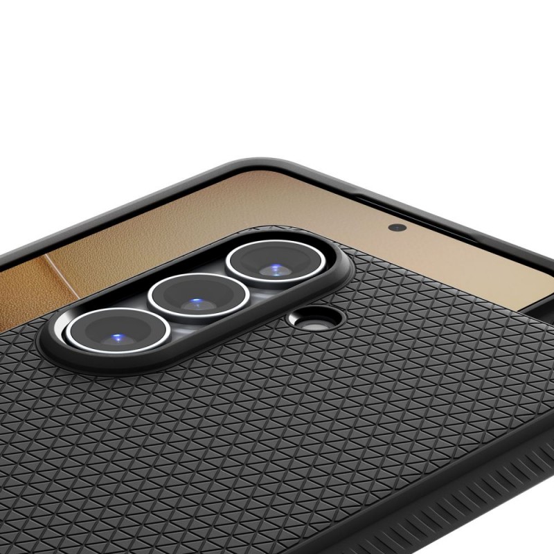 Оригинален кейс Spigen Liquid Air, За Samsung Galaxy S26, Черен