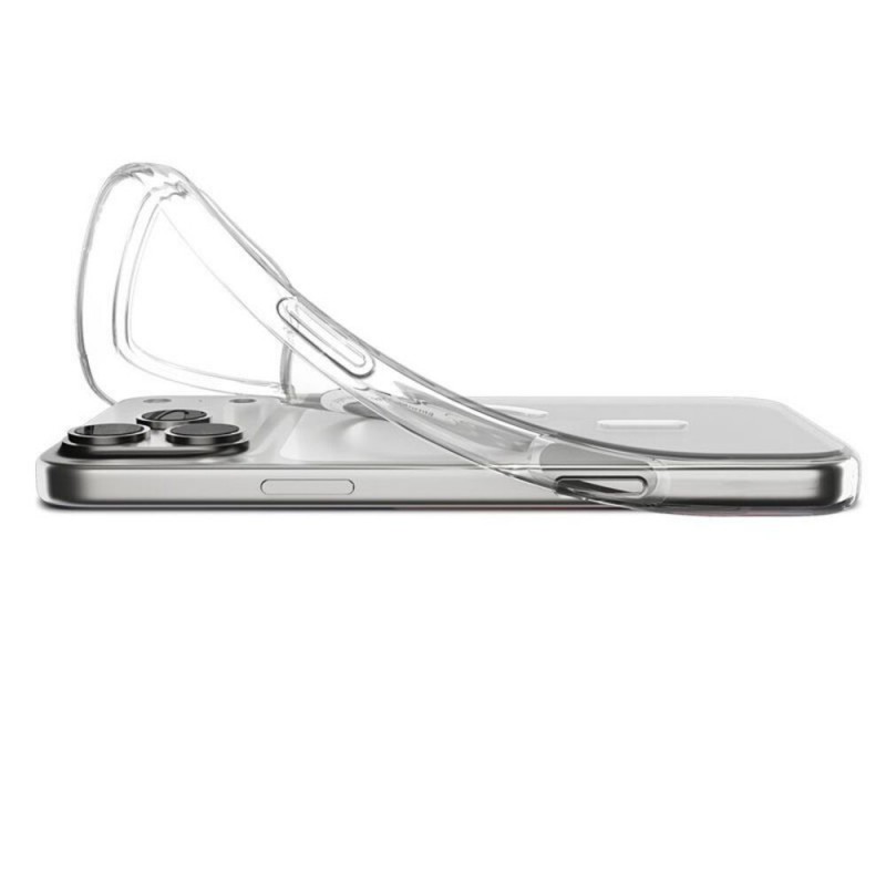 Оригинален кейс Spigen Liquid Crystal MagSafe, За iPhone 17 Pro (6.3), Прозрачен