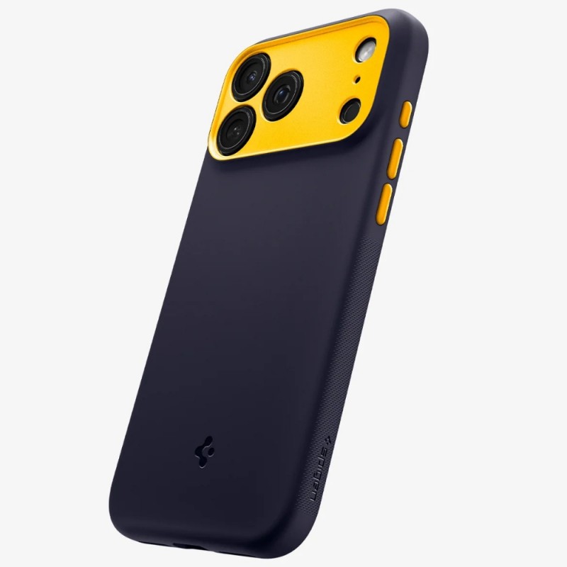Оригинален кейс Spigen Nano Pop MagSafe, За iPhone 17 Pro (6.3), Тъмносин