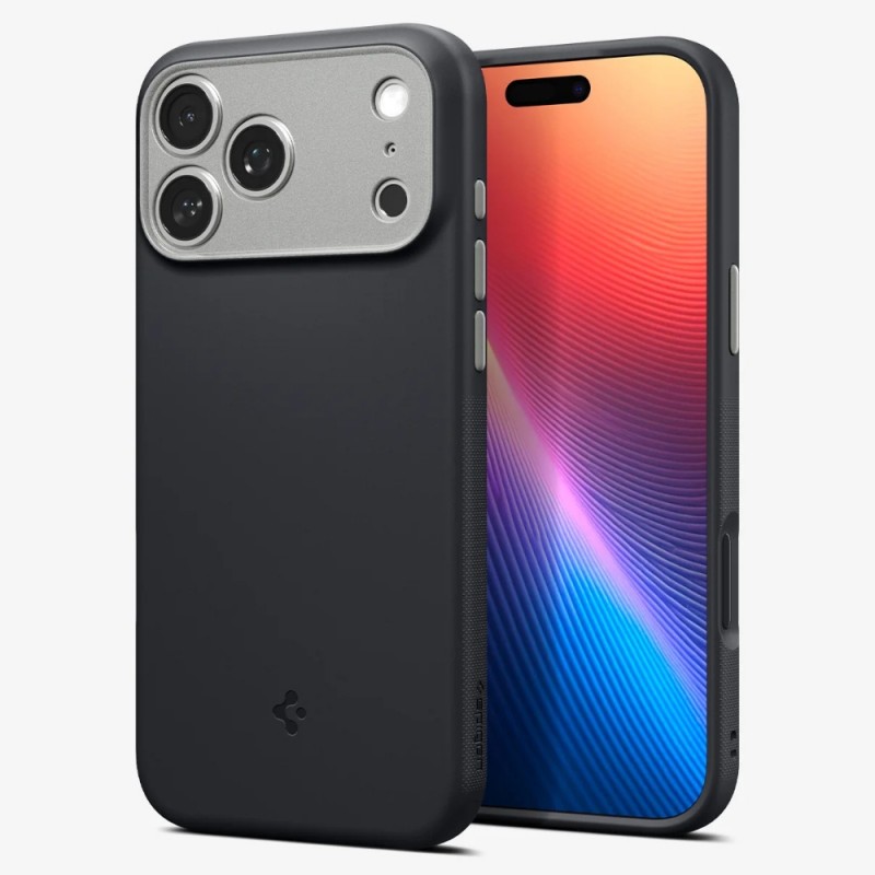 Оригинален кейс Spigen Nano Pop MagSafe, За iPhone 17 Pro Max (6.9), Черен