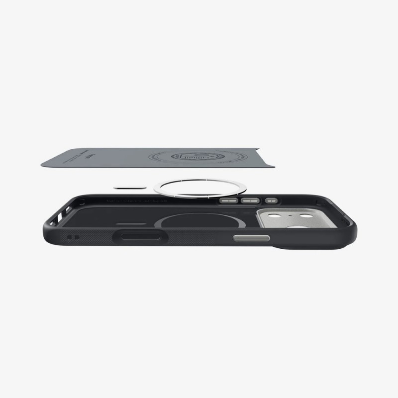 Оригинален кейс Spigen Nano Pop MagSafe, За iPhone 17 Pro Max (6.9), Черен