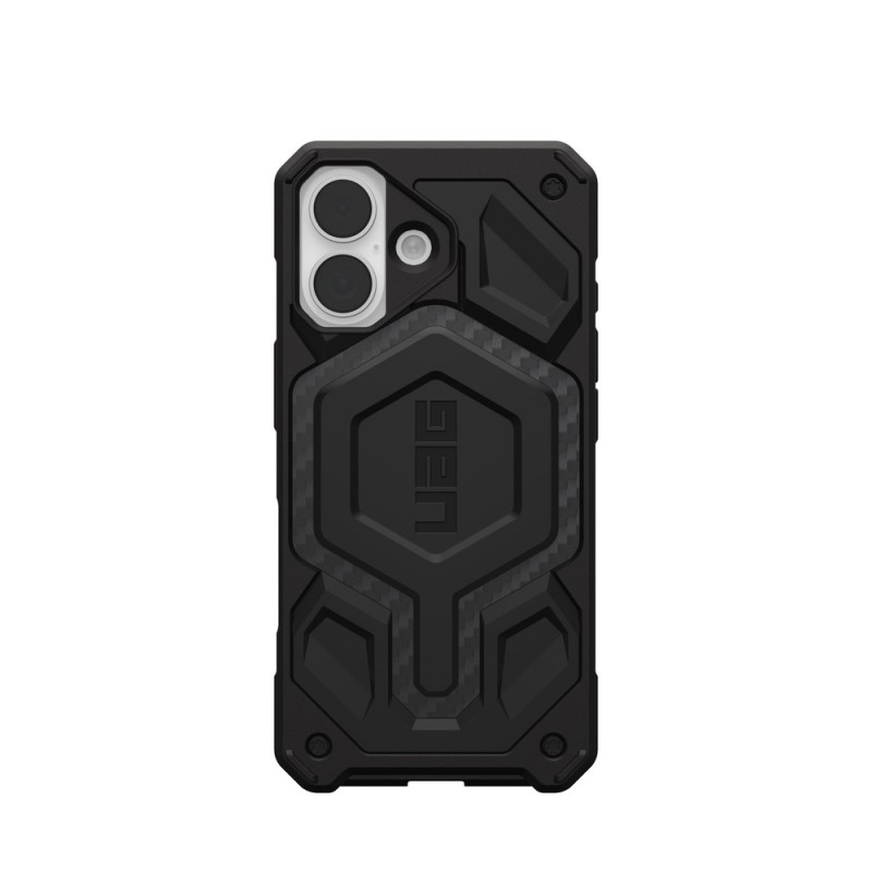 Оригинален кейс UAG Monarch Pro Carbon Fiber, За iPhone 17 (6.3), Черен