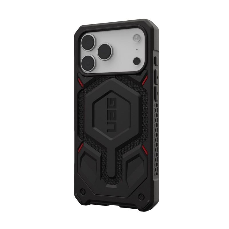 Оригинален кейс UAG Monarch Pro Kevlar, За iPhone 17 Pro Max (6.9), Черен