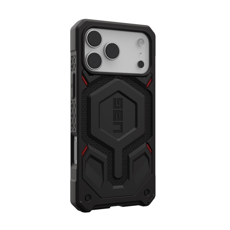 Оригинален кейс UAG Monarch Pro Kevlar, За iPhone 17 Pro Max (6.9), Черен