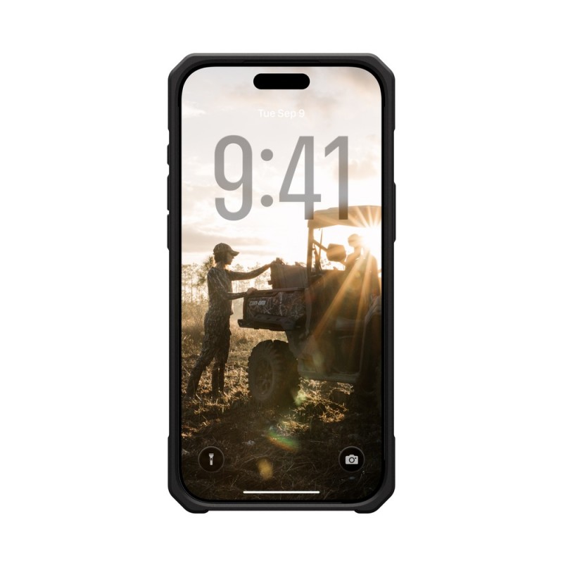 Оригинален кейс UAG Monarch Pro Kevlar, За iPhone 17 Pro Max (6.9), Черен