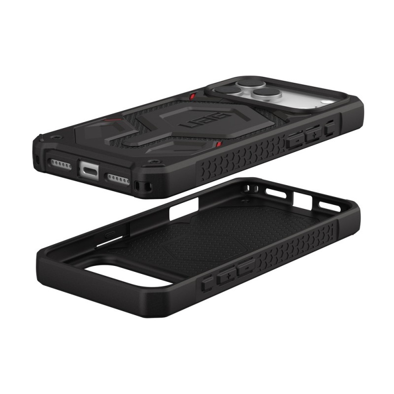 Оригинален кейс UAG Monarch Pro Kevlar, За iPhone 17 Pro Max (6.9), Черен