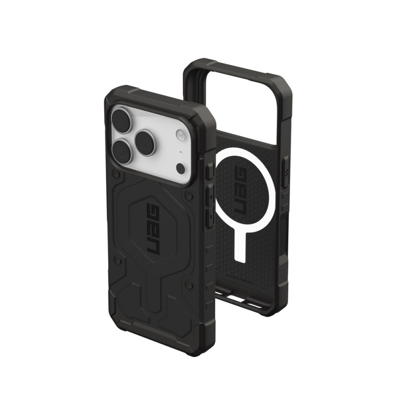 Оригинален кейс UAG Pathfinder Magsafe, За iPhone 17 Pro (6.3), Черен