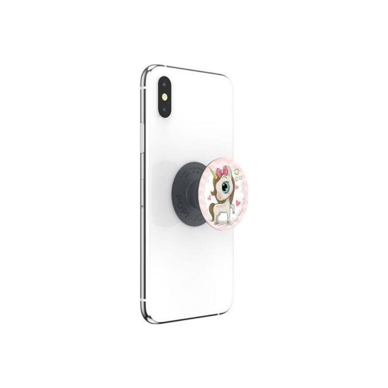 Оригинален попсокет PopSockets® PopGrip Basic Unicorn Pony, Многоцветен