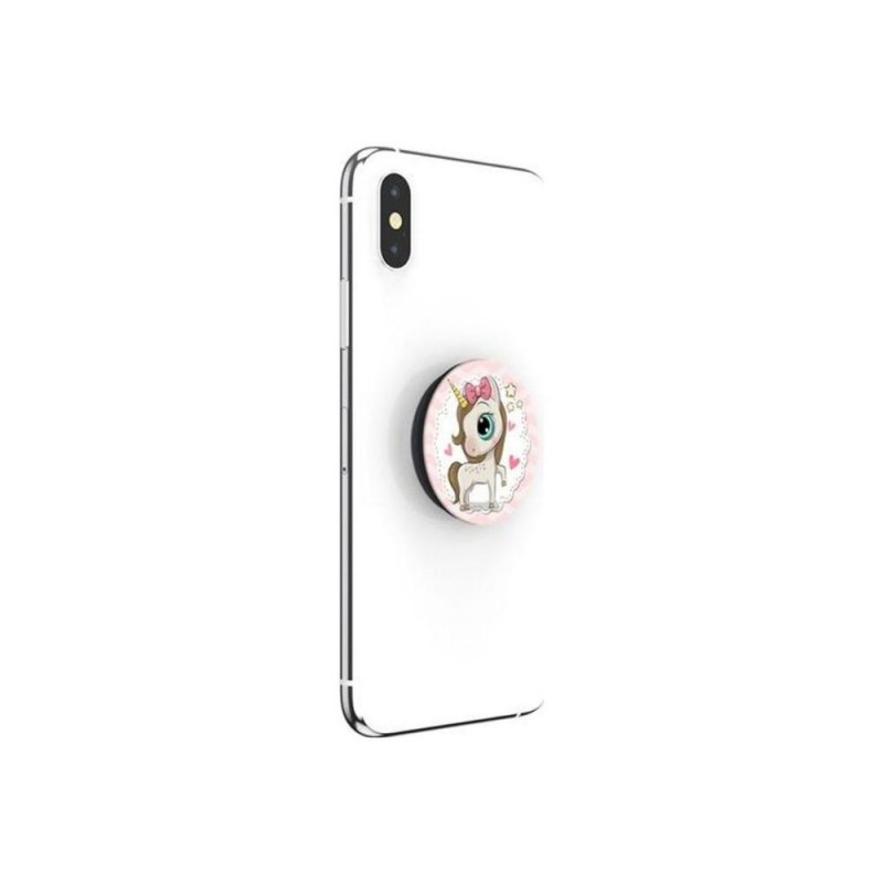 Оригинален попсокет PopSockets® PopGrip Basic Unicorn Pony, Многоцветен