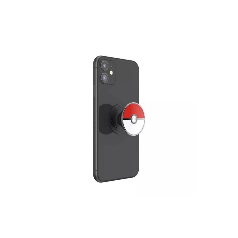 Оригинален попсокет PopSockets® PopGrip License Enamel Pokeball, Многоцветен