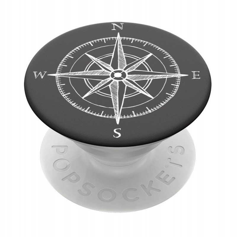 Оригинален попсокет PopSockets® PopGrip Standard Compass, Многоцветен