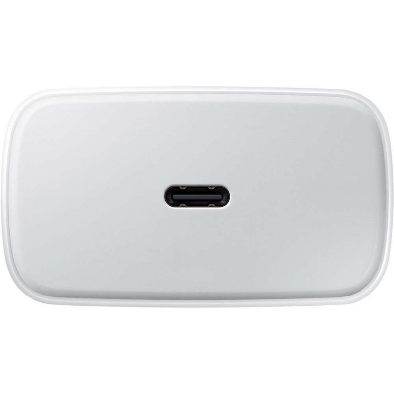 Оригинално Зарядно устройство адаптер Samsung 45W USB-C, EP-TA845 220V Super Fast Charging в плик, Бял