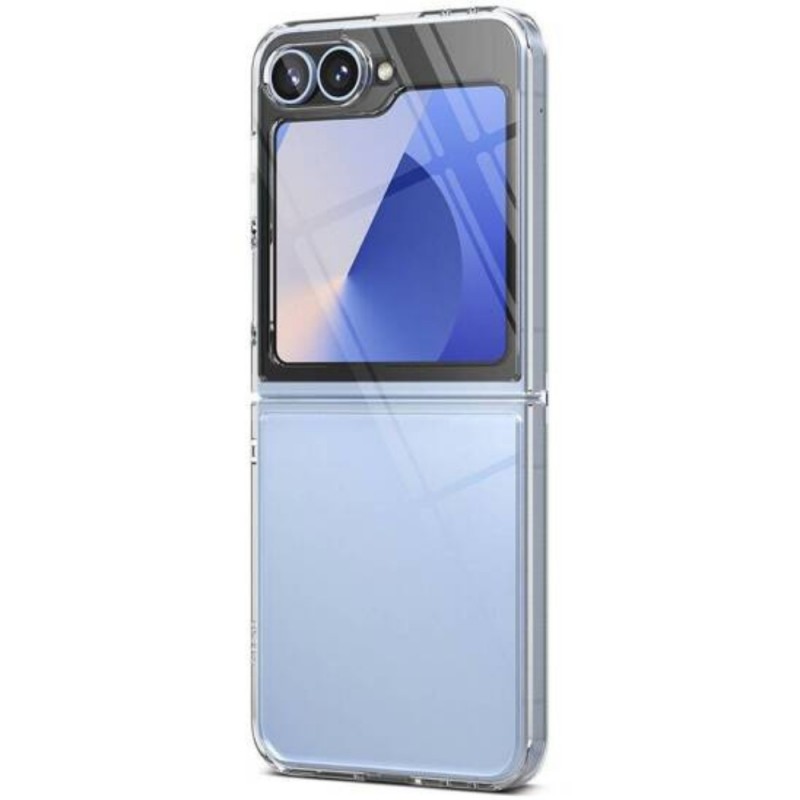 Пластмасов кейс MBX, За Samsung Galaxy Z Flip6, Прозрачен