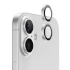 Протектор задна камера метални рингове MBX за iPhone 17, Сребрист