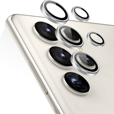 Протектор задна камера метални рингове MBX за Samsung Galaxy S24 Ultra (S928B), Сребрист