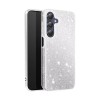 Силиконов кейс bSmart Glitter 3в1 за Samsung Galaxy S26 сребрист