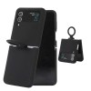 Силиконов кейс bSmart Silicone Cover с пръстен, За Samsung Galaxy Z Flip4 5G, Черен