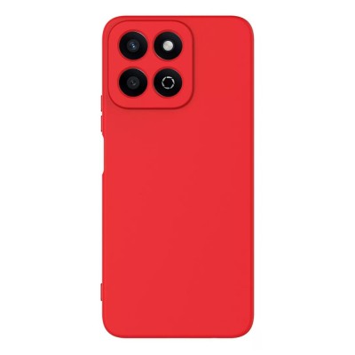 Силиконов кейс bSmart Silicone Soft Cover, За Honor 400 Smart / X7d, Червен