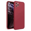 Силиконов кейс bSmart Silicone Soft Cover, За iPhone 12 mini (5.4), Бордо
