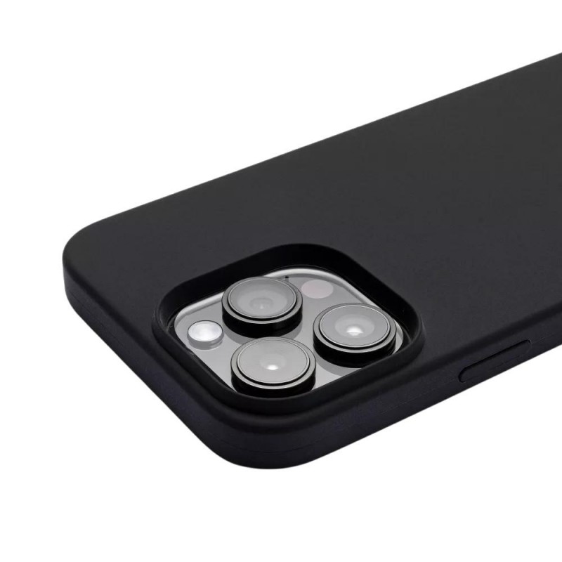 Силиконов кейс bSmart Silicone Soft Cover, За iPhone 15 Plus (6.7), Черен