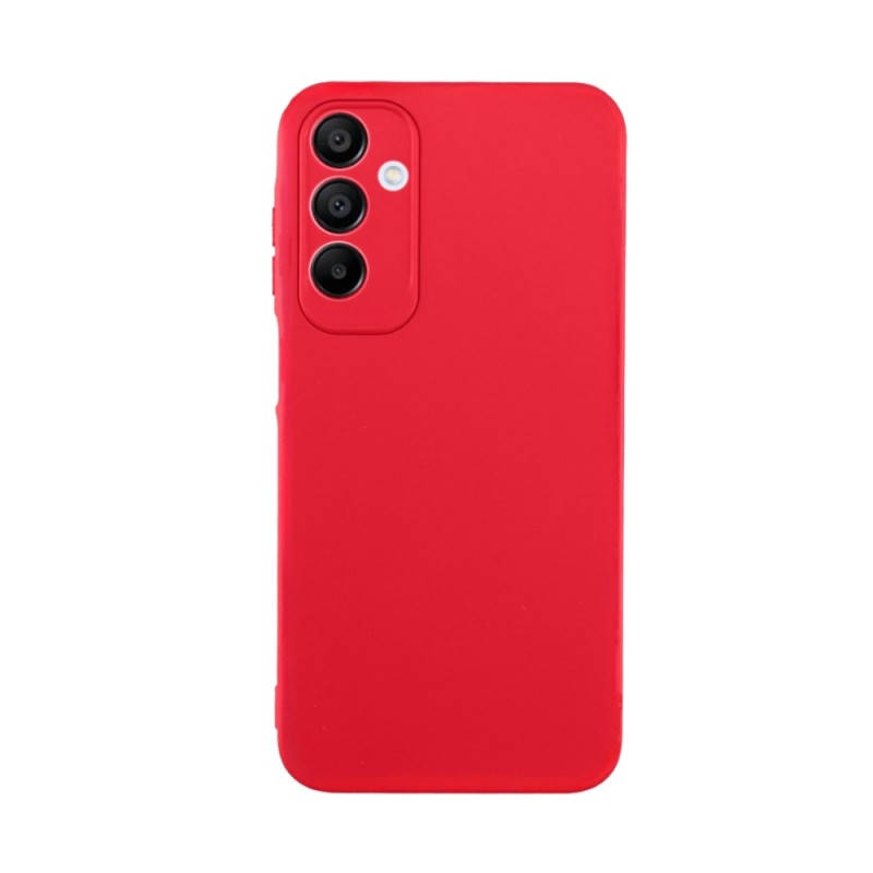 Силиконов кейс bSmart Silicone Soft Cover, За Samsung Galaxy A15 4G/5G (A155F/A156B), Червен