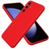 Силиконов кейс bSmart Silicone Soft Cover, За Samsung Galaxy A35 (A356B), Червен
