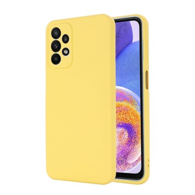 Силиконов кейс bSmart Silicone Soft Cover, За Samsung Galaxy A53 5G (A536B), Жълт