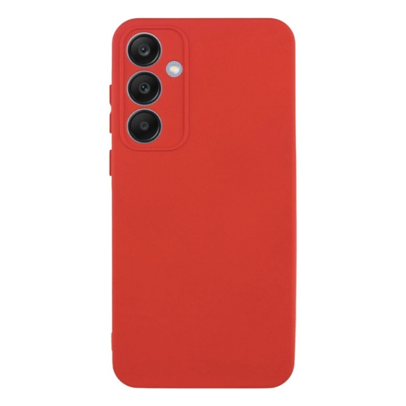 Силиконов кейс MBX Silicone Soft and Silky Case, За Samsung Galaxy S24 Ultra (S928B), Червен