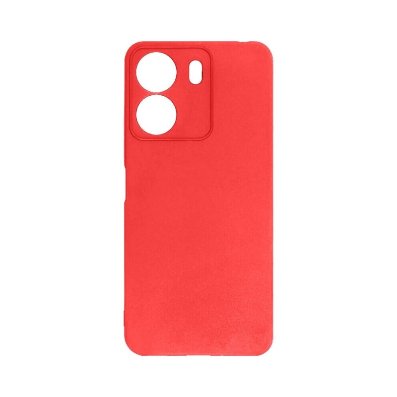 Силиконов кейс bSmart Silicone Soft Cover, За Xiaomi Redmi 13C 4G, Червен
