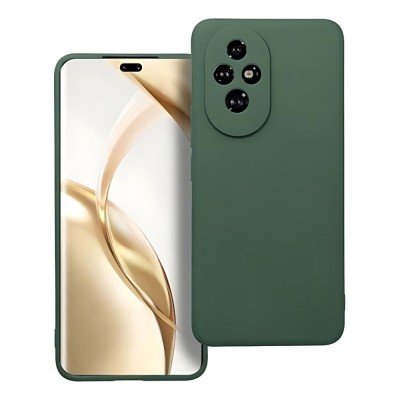 Силиконов кейс iPaky матиран, За Honor 200 Pro, Тъмнозелен