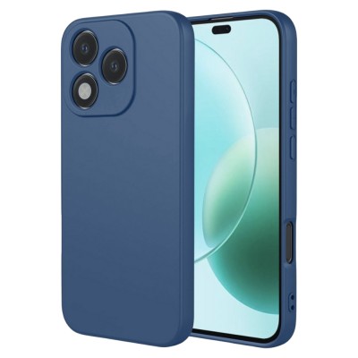 Силиконов кейс iPaky матиран, За Honor 600 Lite, Тъмносин