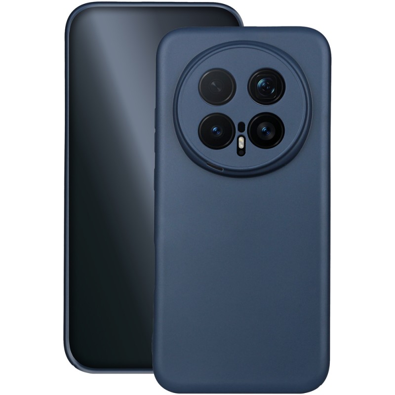 Силиконов кейс iPaky матиран, За Honor Magic8 Pro, Тъмносин