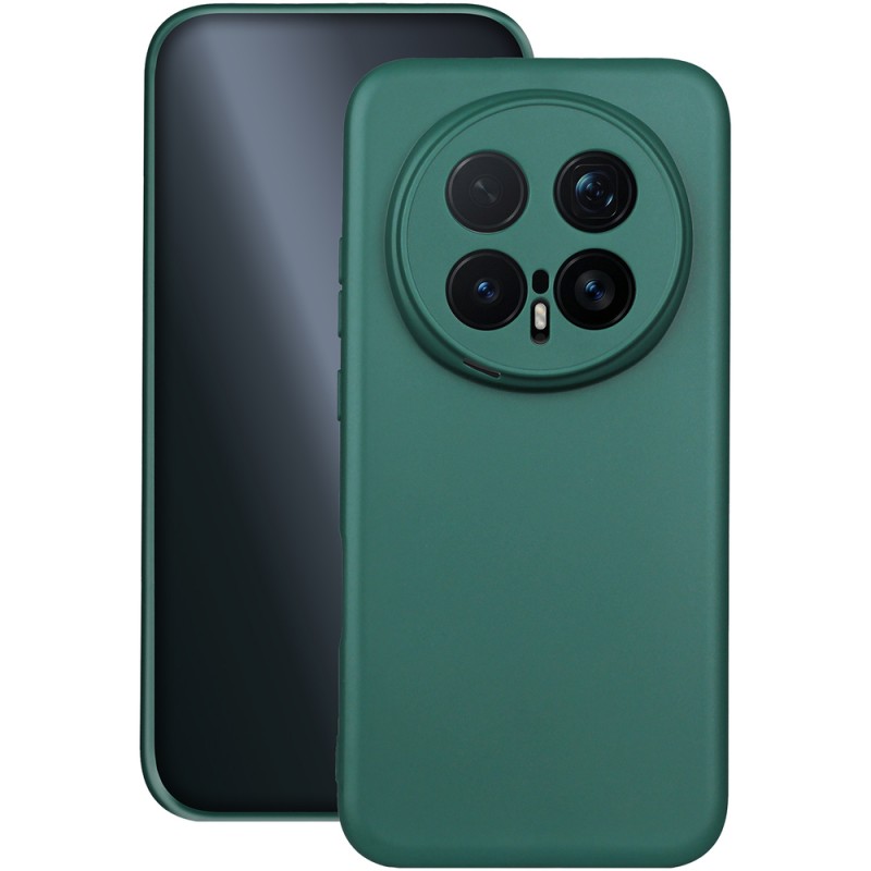 Силиконов кейс iPaky матиран, За Honor Magic8 Pro, Тъмнозелен