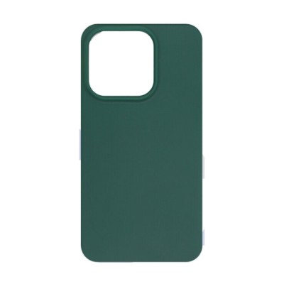 Силиконов кейс iPaky матиран, За iPhone 15 Pro (6.1), Тъмнозелен