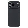 Силиконов кейс iPaky матиран, За iPhone 17 Pro Max (6.9), Черен