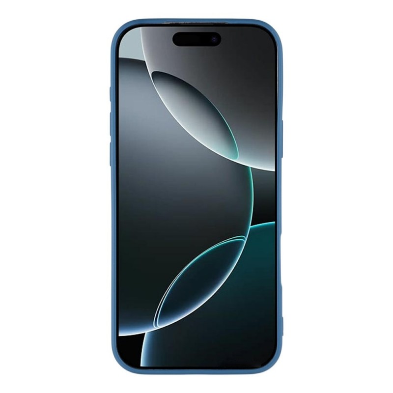 Силиконов кейс iPaky матиран, За iPhone 17 Pro Max (6.9), Тъмносин