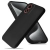 Силиконов кейс iPaky матиран, За Motorola Moto E14, Черен