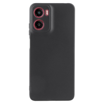 Силиконов кейс iPaky матиран, За Motorola Moto G05/E15, Черен