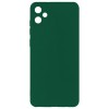Силиконов кейс iPaky матиран, За Samsung Galaxy A05 (A055F), Тъмнозелен