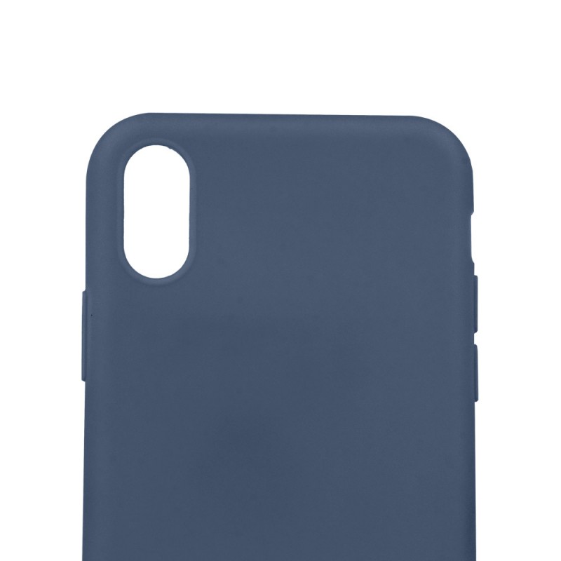 Силиконов кейс iPaky матиран, За Samsung Galaxy A30s/A50 (A307F/A505F), Тъмносин