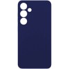 Силиконов кейс iPaky матиран, За Samsung Galaxy A35 (A356B), Тъмносин