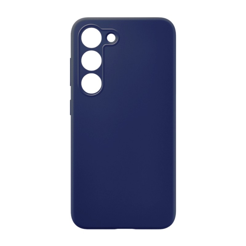 Силиконов кейс iPaky матиран, За Samsung Galaxy S23 FE (S711B), Тъмносин