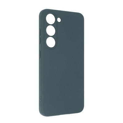 Силиконов кейс iPaky матиран, За Samsung Galaxy S23 FE (S711B), Тъмнозелен
