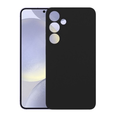 Силиконов кейс iPaky матиран, За Samsung Galaxy S24 (S921B), Черен