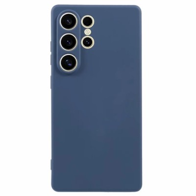 Силиконов кейс iPaky матиран, За Samsung Galaxy S25 Ultra, Тъмносин