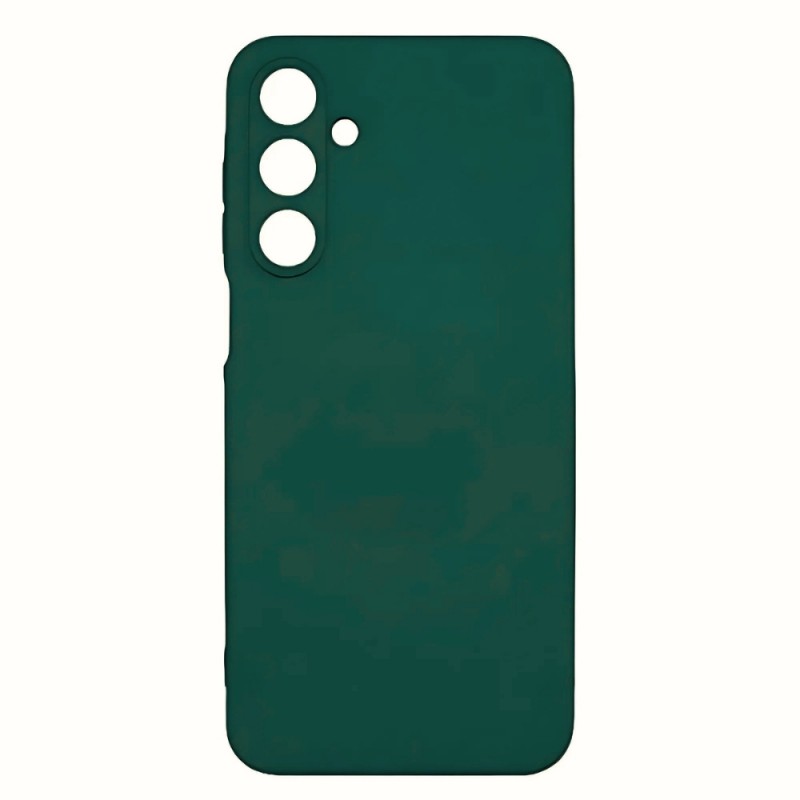 Силиконов кейс iPaky матиран, За Samsung Galaxy S26, Тъмнозелен