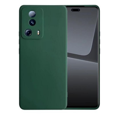 Силиконов кейс iPaky матиран, За Xiaomi 13 Lite, Тъмнозелен