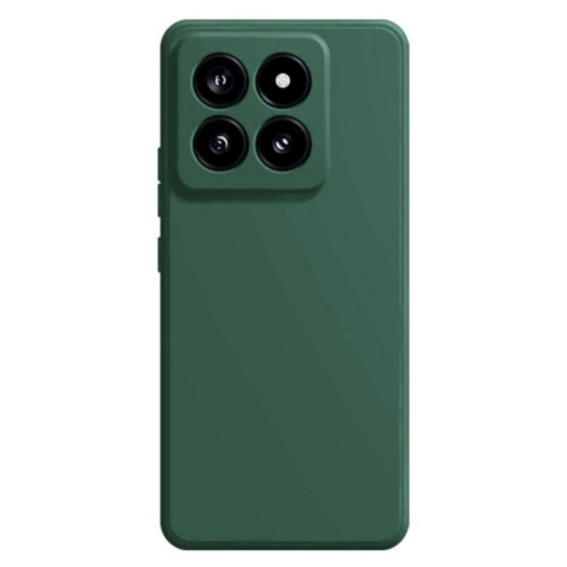 Силиконов кейс iPaky матиран, За Xiaomi 14 5G, Тъмнозелен
