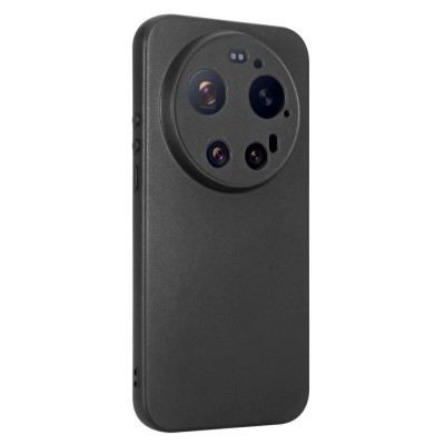 Силиконов кейс iPaky матиран, За Xiaomi 17 Ultra, Черен